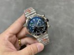 BLS Factory Breitling Chronomat 42mm Full Steel Black Eye Black Dial - Image 4