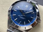 BLS Factory Breitling Chronomat GMT A323986A1C1A1 40mm Blue GMT Needle Full Steel Blue Dial - Image 3