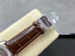 BLS Factory Breitling Montbrillant Datora A2130012Q509 43mm Steel Leather Strap Brown Dial - Image 8