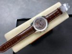 BLS Factory Breitling Montbrillant Datora A2130012Q509 43mm Steel Leather Strap Brown Dial - Image 4