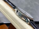 BLS Factory Breitling Montbrillant Datora A2133012 B993 43mm Steel Leather Strap Silver Eye Dark Blue Dial - Image 4