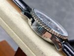 BLS Factory Breitling Montbrillant Datora A2133012-BB58 43mm Steel Leather Strap Dark Blue Dial - Image 5