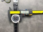 BLS Factory Breitling Montbrillant Datora A2133012-BB58 43mm Steel Leather Strap Dark Blue Dial - Image 10