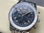 BLS Factory Breitling Navitimer B01 Chronograph A020B59KBD 43mm Full Steel Arabic Numerals Black Dial - Image 3