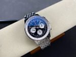 BLS Factory Breitling Navitimer Chronograph AB0121211B1A1 43mm Full Steel White Eye Black Dial - Image 4
