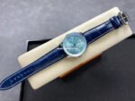 BLS Factory Breitling Navitimer GMT A32310171C1P1 41mm Steel Leather Strap Ice Blue Dial - Image 4