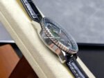 BLS Factory Breitling Navitimer GMT A32310251B1P1 41mm Steel Leather Strap Black Dial - Image 5