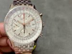 BLS Factory Breitling Navitimer Heritage Chronograph A13324121G1A1 41mm Full Steel Silver Dial