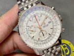 BLS Factory Breitling Navitimer Heritage Chronograph A13324121G1A1 41mm Full Steel Silver Dial - Image 2