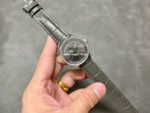BLS Factory Breitling Navitimer R17395211A1P1 35mm Steel Leather Strap Grey Dial - Image 4