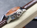 BLS Factory Breitling Premier B01 Chronograph AB0145331K1P1 42mm Steel Leather Strap Arabic Numerals Orange Dial - Image 6