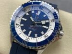 BLS Factory Breitling Superocean A17375E71C1S1 42mm Steel Blue Rubber Strap Blue Dial - Image 3
