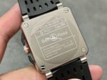 BRF Factory Bell Ross BR 03-94 Chronographe 42mm Steel Rubber Strap Black Dial - Image 7