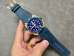 BRF Factory Bell Ross BR 03 BR0392-D-LU-BR-SCA 42mm Bronze Leather strap Blue Dial - Image 4