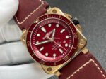 BRF Factory Bell Ross BR 03 BR0392-D-R-BRSCA 42mm Bronze Leather Strap Red Dial - Image 3