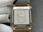 BRF Factory Bell Ross BR 03 BR0392-D-WH-BRSCA 42mm Bronze Leather Strap Silver Dial - Image 7
