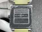 BRF Factory Bell Ross BR 03 BR03A-MIL-CESRB 42mm Ceramic Rubber Strap Green Dial - Image 7
