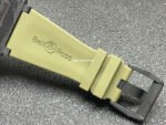 BRF Factory Bell Ross BR 03 BR03A-MIL-CESRB 42mm Ceramic Rubber Strap Green Dial - Image 9