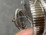 BV Factory Bvlgari Quartz Serpenti 101817 35mm Steel Roman Numerals White Dial - Image 6