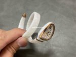 BV Factory Bvlgari Quartz Serpenti 102613 35mm Rose Gold Ceramic Roman Numerals White Dial - Image 4