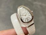 BV Factory Bvlgari Quartz Serpenti 102613 35mm White Ceramic Roman Numerals White Dial - Image 2