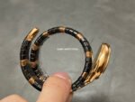 BV Factory Bvlgari Quartz Serpenti 102735 35mm Rose Gold Ceramic Roman Numerals Black Dial - Image 4