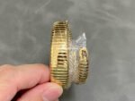 BV Factory Bvlgari Quartz Serpenti 102984 35mm Full Gold Roman Numerals Blue Dial - Image 9