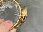 BV Factory Bvlgari Quartz Serpenti 102984 35mm Full Gold Roman Numerals Blue Dial - Image 4