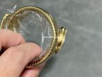 BV Factory Bvlgari Quartz Serpenti 103070 35mm Full Gold Roman Numerals Red Dial - Image 5