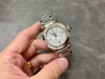 BV Factory Cartier Pasha WSPA0013 35mm Full Steel White Dial - Image 4