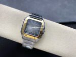 BV Factory Cartier Santos W2SA0030 39.8mm Full Gold Steel Roman Numerals Grey Dial - Image 4