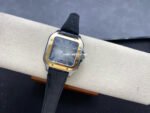 BV Factory Cartier Santos W2SA0030 39.8mm Gold Steel Leather Strap Roman Numerals Grey Dial - Image 4