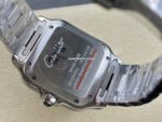 BV Factory Cartier Santos WSSA0061 35.1mm Full Steel Roman Numerals Green Dial - Image 8