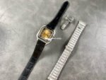 BV Factory Cartier Santos WSSA0065 35.1mm Full Steel Roman Numerals Orange Dial - Image 9