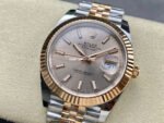 Clean Factory Rolex Datejust 126231 36mm Half Rose Gold Pink Dial Jubilee - Image 3