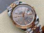 Clean Factory Rolex Datejust 126231 36mm Half Rose Gold Pink Dial Jubilee - Image 2