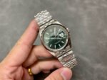 Clean Factory Rolex Datejust 126234-0051 36mm Full 904L Mint Green Dial Jubilee - Image 4