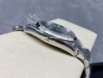 Clean Factory Rolex Datejust 126234-0055 36mm Full 904L Diamond Olive Green Palm Motif Dial Jubilee - Image 5