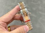Clean Factory Rolex Datejust 126331-0004 41mm Half Rose Gold Diamond Brown Dial Jubilee - Image 8