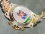 Clean Factory Rolex Daytona 116503-0008 40mm Half Gold Diamond Mop Black Dial - Image 7