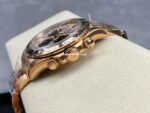 Clean Factory Rolex Daytona 116505-0003 40MM Full Rose Gold Black Eye Pink Dial - Image 6