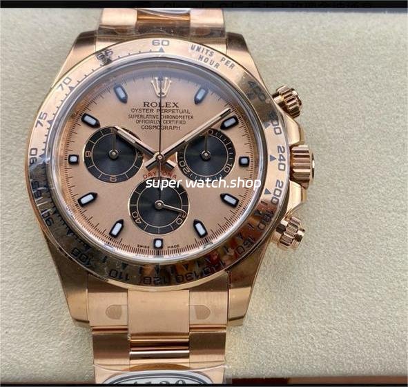 Clean-Factory-Rolex-Daytona-116505-0009-40mm-Full-Rose-Gold-Black-Eye-Gold-Dial-5.jpg Clean Factory Rolex Daytona 116505-0009 40mm Full Rose Gold Black Eye Gold Dial - Image 1