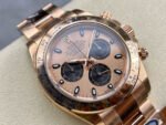 Clean Factory Rolex Daytona 116505-0009 40mm Full Rose Gold Black Eye Gold Dial - Image 2