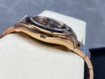 Clean Factory Rolex Daytona 116505-0011 40mm Full Rose Gold Arabic Number Brown Dial - Image 6