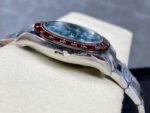 Clean Factory Rolex Daytona 116506-0002 40mm Full Platinum Ice Diamond Baguette Blue Dial - Image 6