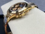Clean Factory Rolex Daytona 116508-0009 40mm Full Gold Gold Eye Red Second Hand Black Dial - Image 7