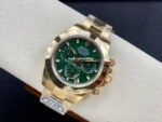 Clean Factory Rolex Daytona 116508-0013 40mm Full Gold Green Dial - Image 5