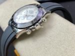Clean Factory Rolex Daytona 116519LN-0026 40mm White Gold Oysterflex Diamond Mop Mother Of Pearl Dial - Image 6