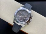 Clean Factory Rolex Daytona 116519LN 40mm White Gold Oysterflex Arab Number Racing Grey Dial - Image 5