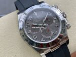 Clean Factory Rolex Daytona 116519LN 40mm White Gold Oysterflex Arab Number Racing Grey Dial - Image 2